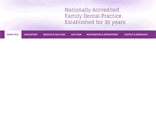 Tablet Screenshot of braesidedental.com.au